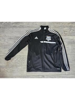 Men's Adidas Cal Odyssey Earthquakes 2002/2013 Medium Full Zip Up Jacket Soccer